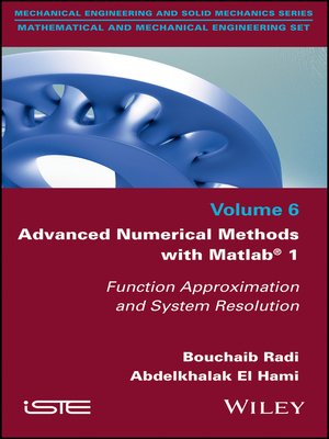 cover image of Advanced Numerical Methods with Matlab 1